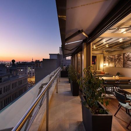 S Hotel Boutique เทสซาโลนิกิ ภายนอก รูปภาพ The rooftop bar at the hotel