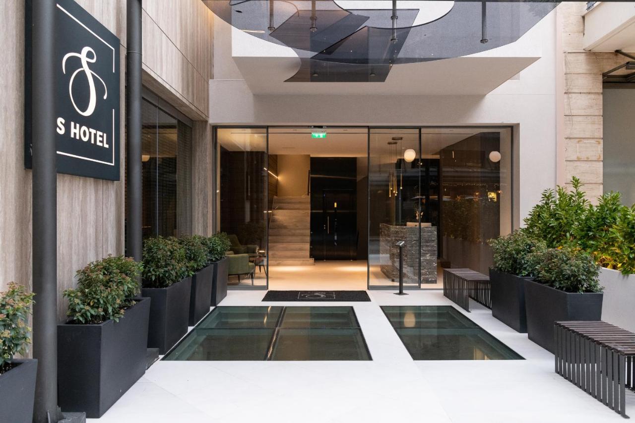 S Hotel Boutique เทสซาโลนิกิ ภายนอก รูปภาพ Entrance of the hotel