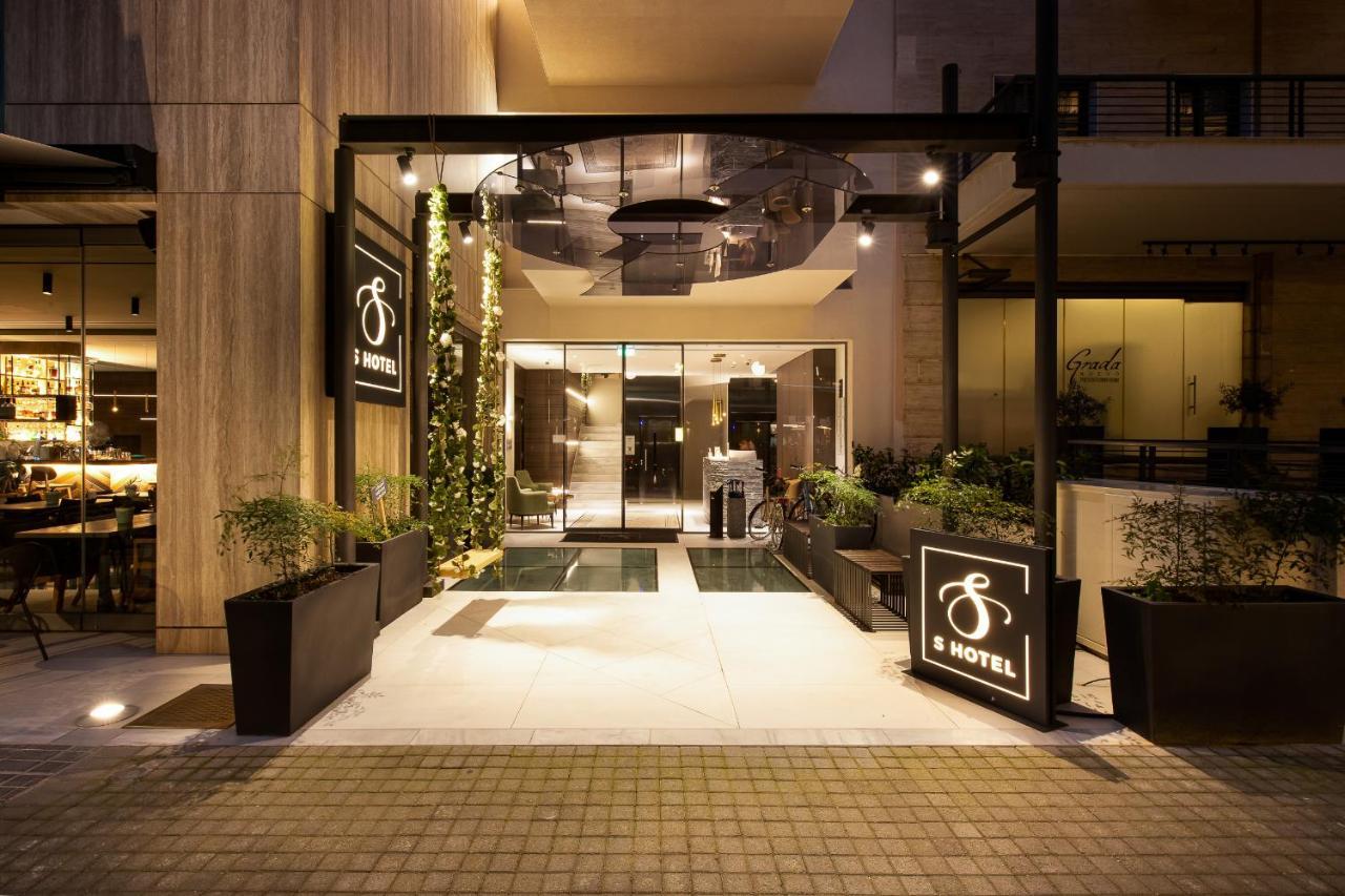 S Hotel Boutique เทสซาโลนิกิ ภายนอก รูปภาพ Entrance of 25hours Hotel