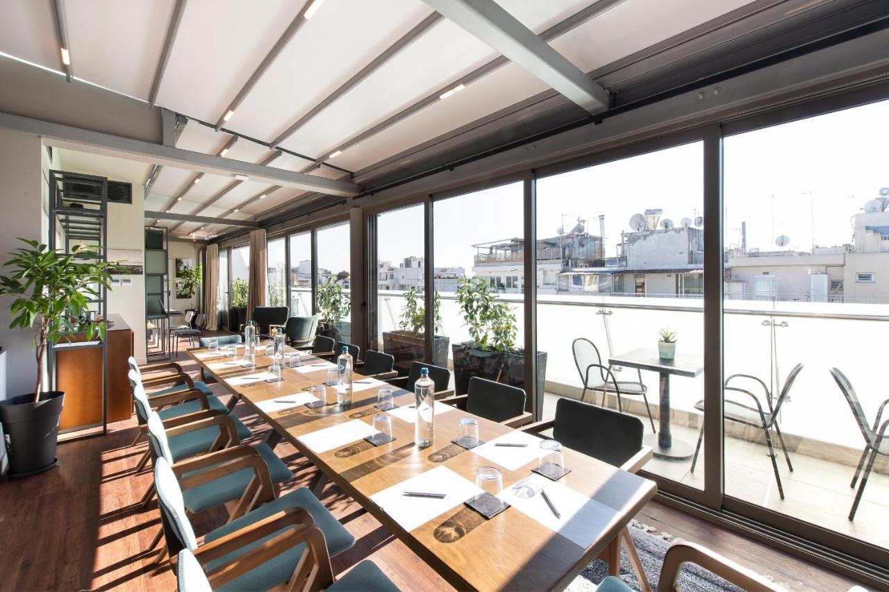 S Hotel Boutique เทสซาโลนิกิ ภายนอก รูปภาพ The rooftop of the hotel