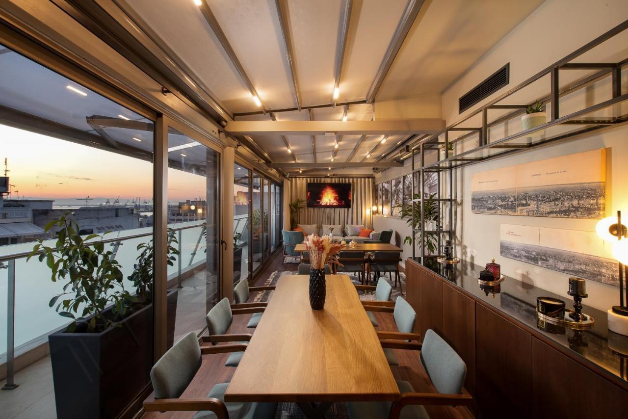 S Hotel Boutique เทสซาโลนิกิ ภายนอก รูปภาพ The Sky Bar